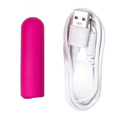 Розовая перезаряжаемая вибропуля KokoVibe 2