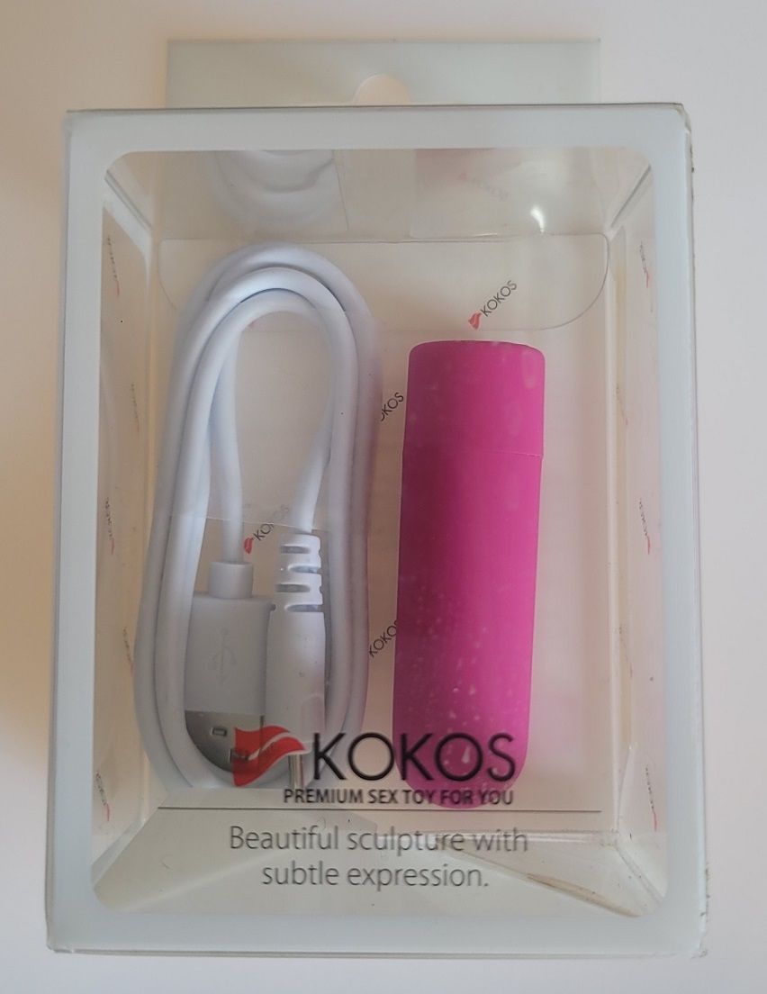 Розовая перезаряжаемая вибропуля KokoVibe 4