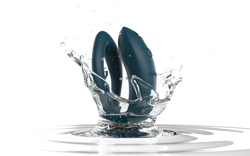 Темно-зеленый вибратор для пар We-Vibe Sync O 12