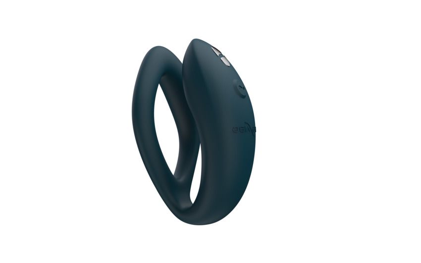 Темно-зеленый вибратор для пар We-Vibe Sync O 3