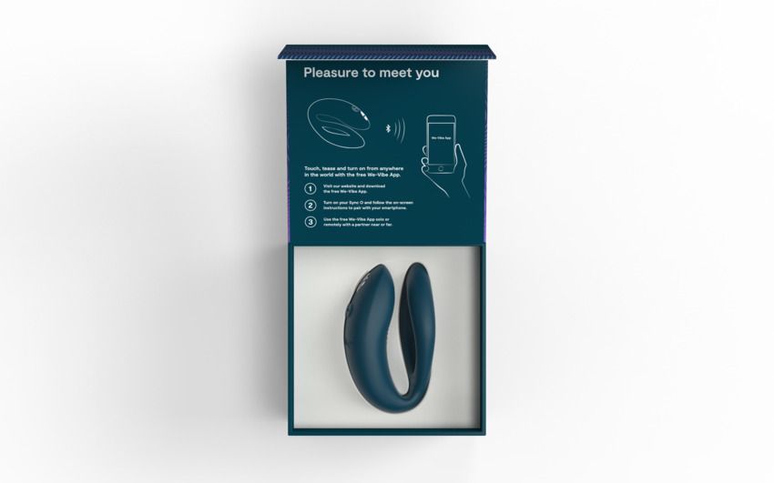 Темно-зеленый вибратор для пар We-Vibe Sync O 6