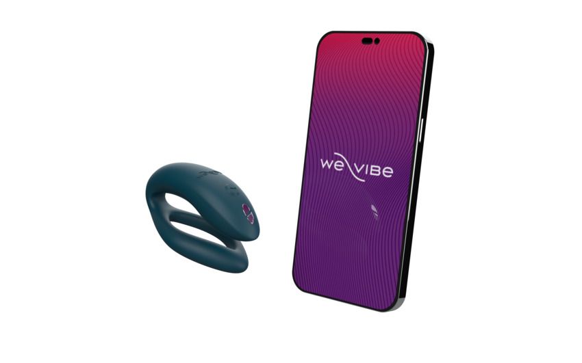 Темно-зеленый вибратор для пар We-Vibe Sync O 10
