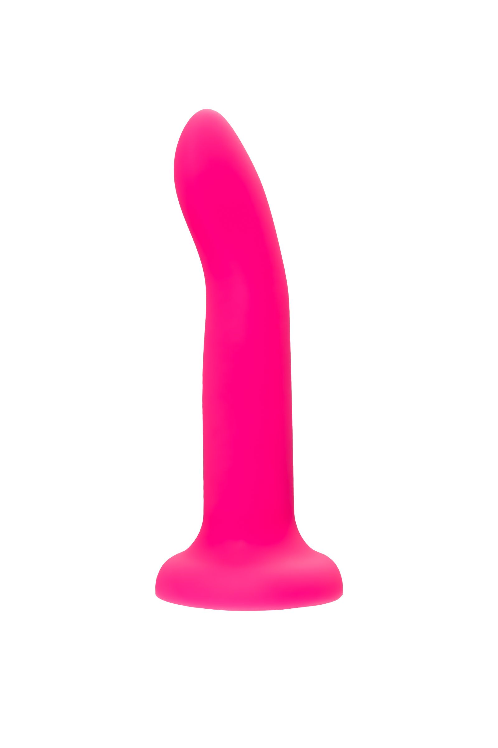 Ярко-розовый, светящийся в темноте фаллоимитатор Sam Glow - 17 см. 5
