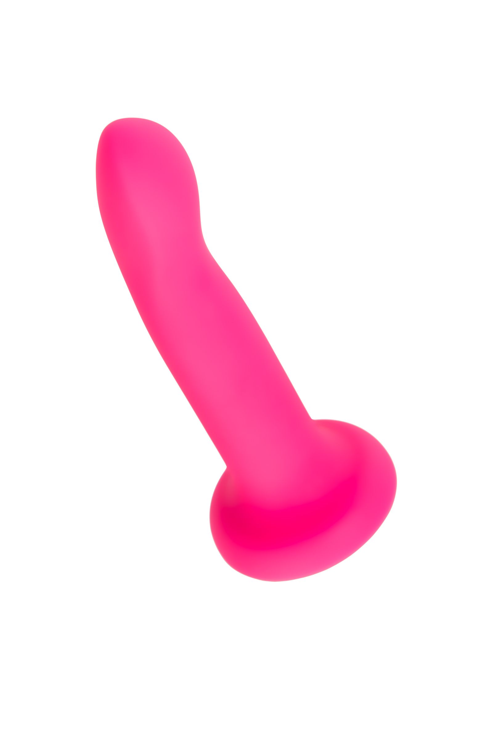 Ярко-розовый, светящийся в темноте фаллоимитатор Sam Glow - 17 см. 6