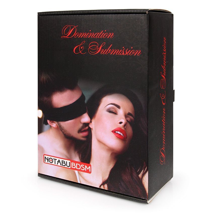 Черная портупея на грудь с кляпом и зажимами для сосков 3