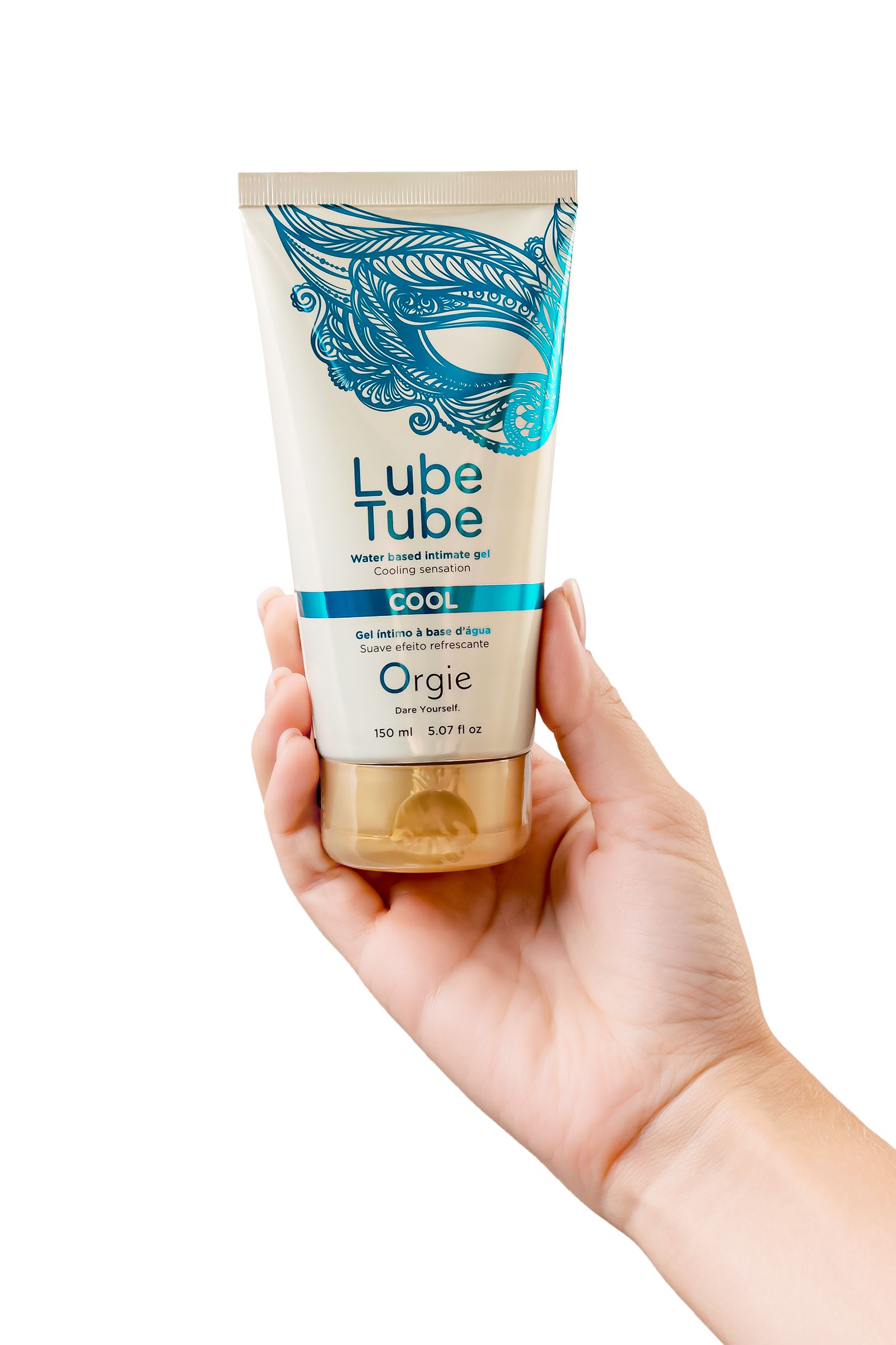 Интимный гель на водной основе Lube Tube Cool с охлаждающим эффектом - 150 мл. 6