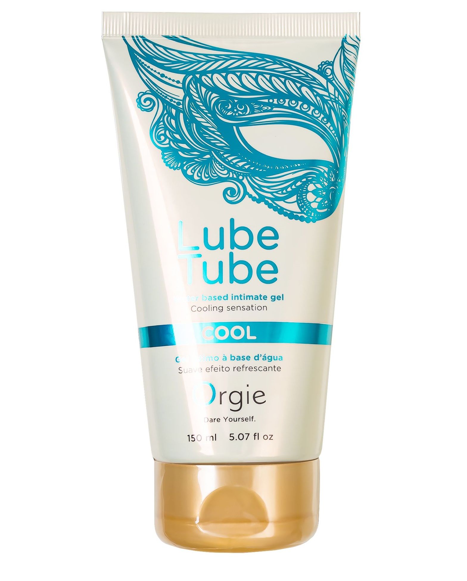 Интимный гель на водной основе Lube Tube Cool с охлаждающим эффектом - 150 мл. 1