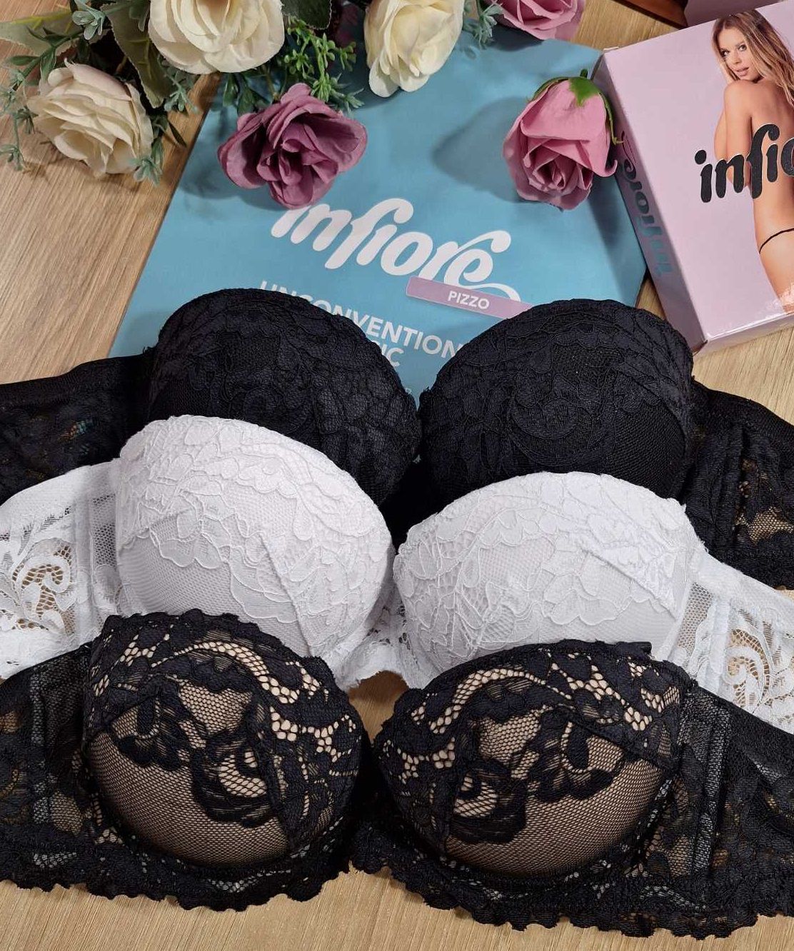 Бюстгальтер с супер пуш-ап чашкой 3