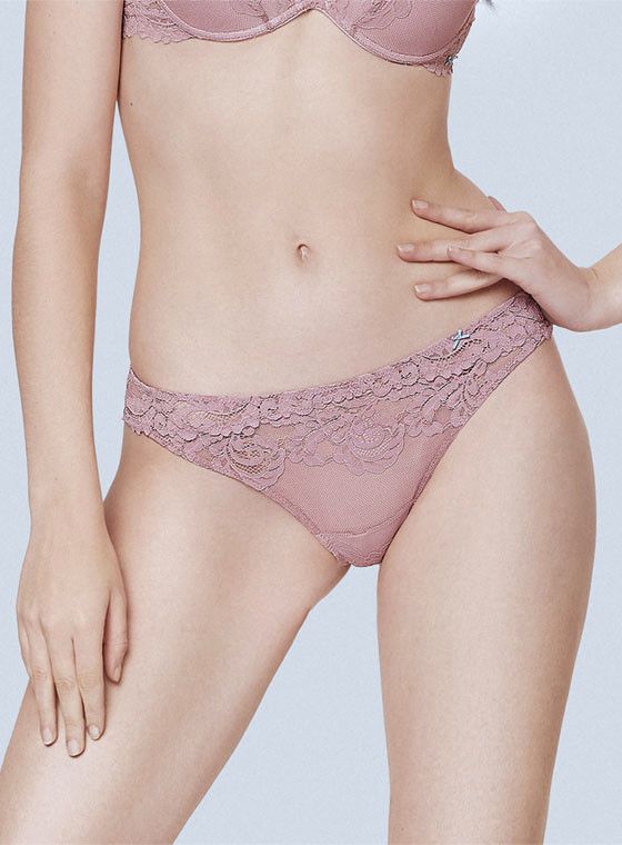 Комплект Pizzo Romantic: бюстгальтер-бралетт и трусики-бразилиана 4