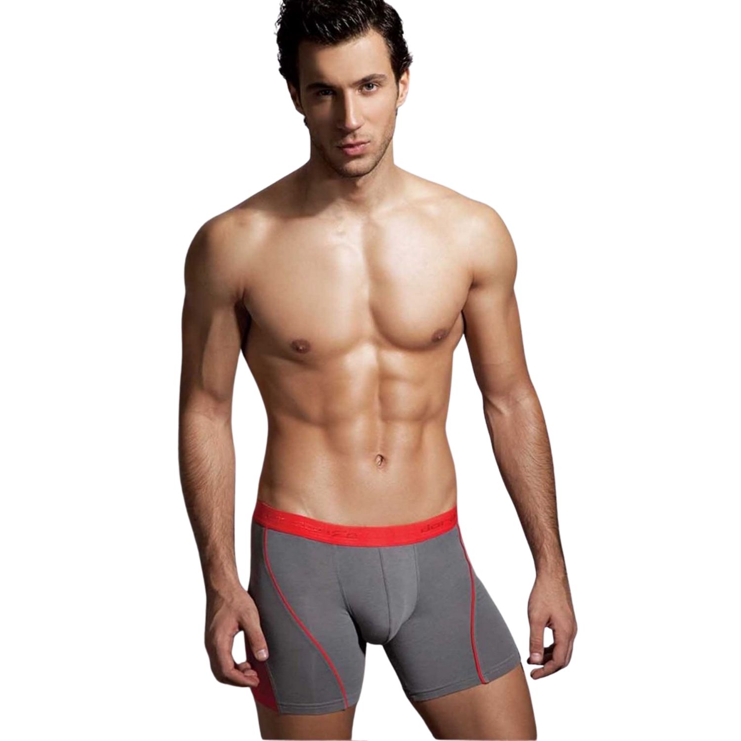 Удлинённые боксеры с ярким поясом и вставками по бокам Doreanse Modal Club 5