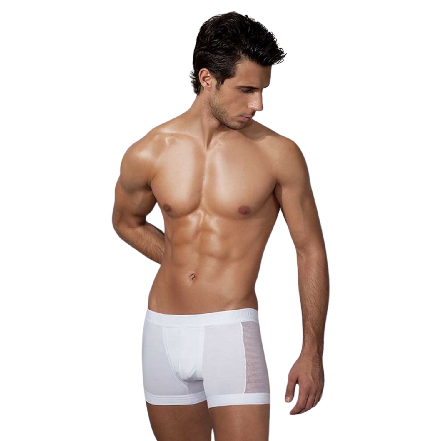 Хлопковые боксеры с удобной посадкой Doreanse Net 3