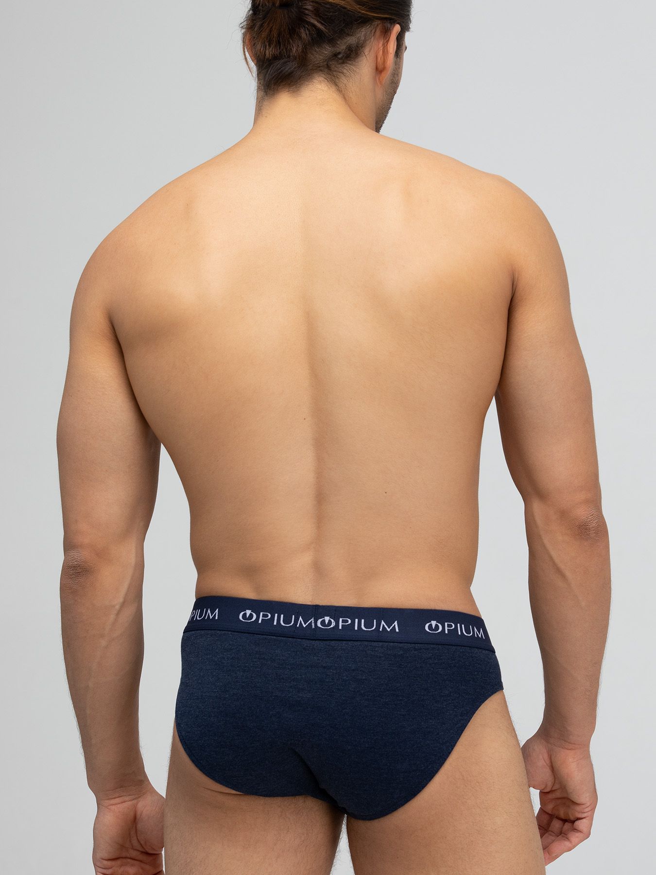 Мужские трусы-слипы с широкой фирменной резинкой 5