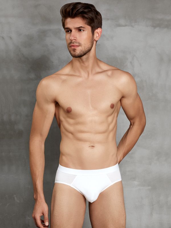 Классические мужские трусы-слипы +size из хлопкового волокна Doreanse Cotton Premium 1