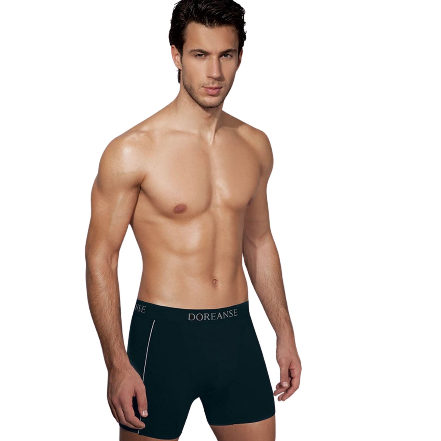 Боксеры средней длины из хлопково-модальной ткани Doreanse Elegant 7