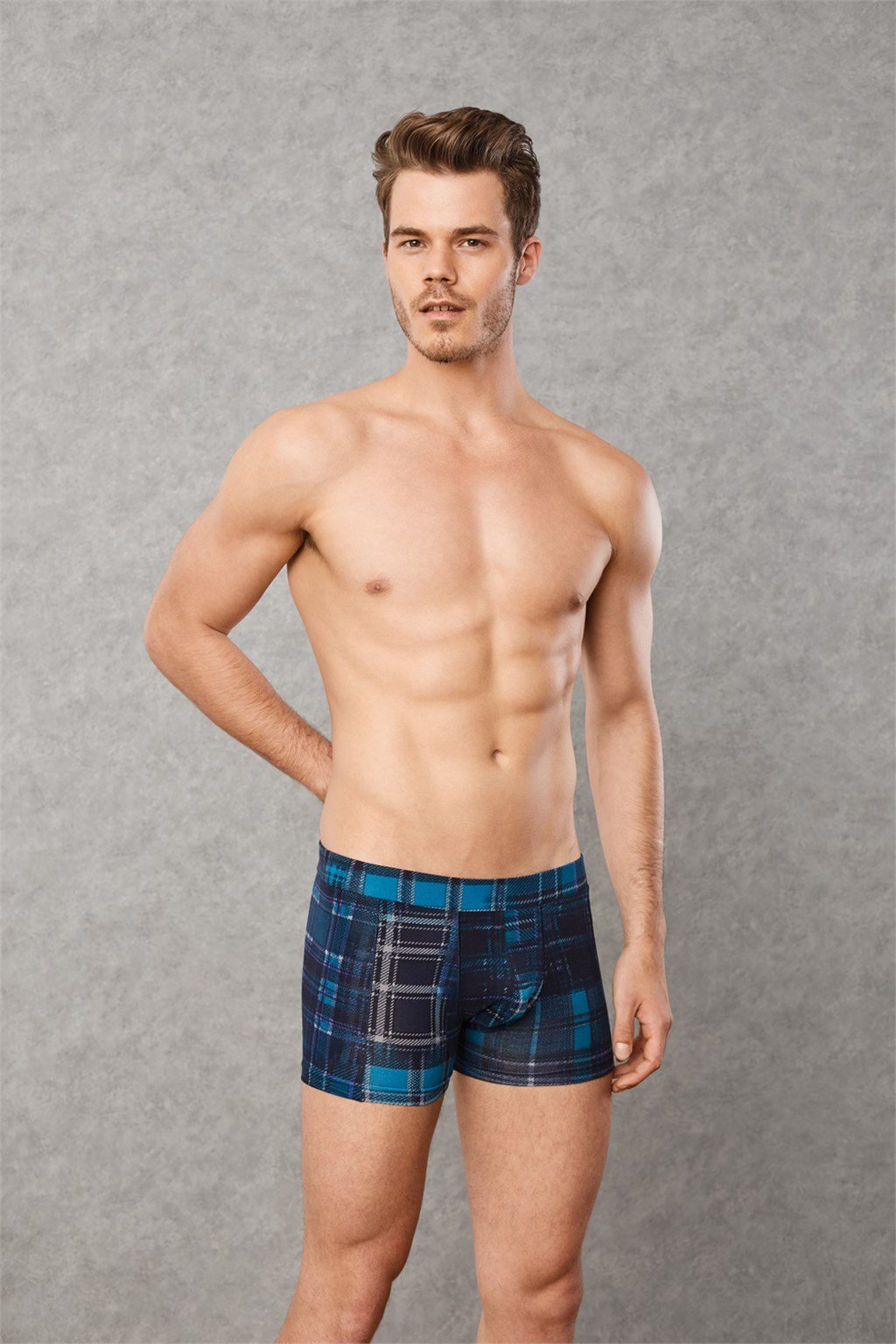 Мужские клетчатые трусы-боксеры Doreanse Scottish 1