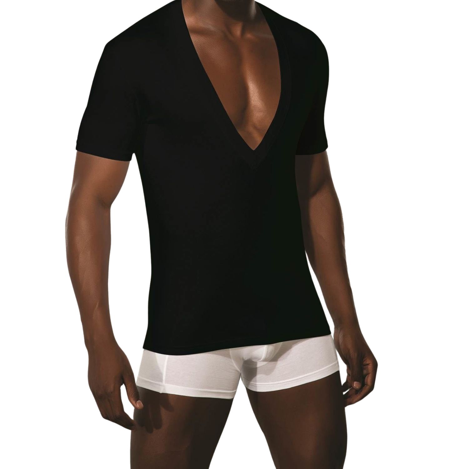 Мужская футболка со стильным глубоким вырезом Doreanse Party 3