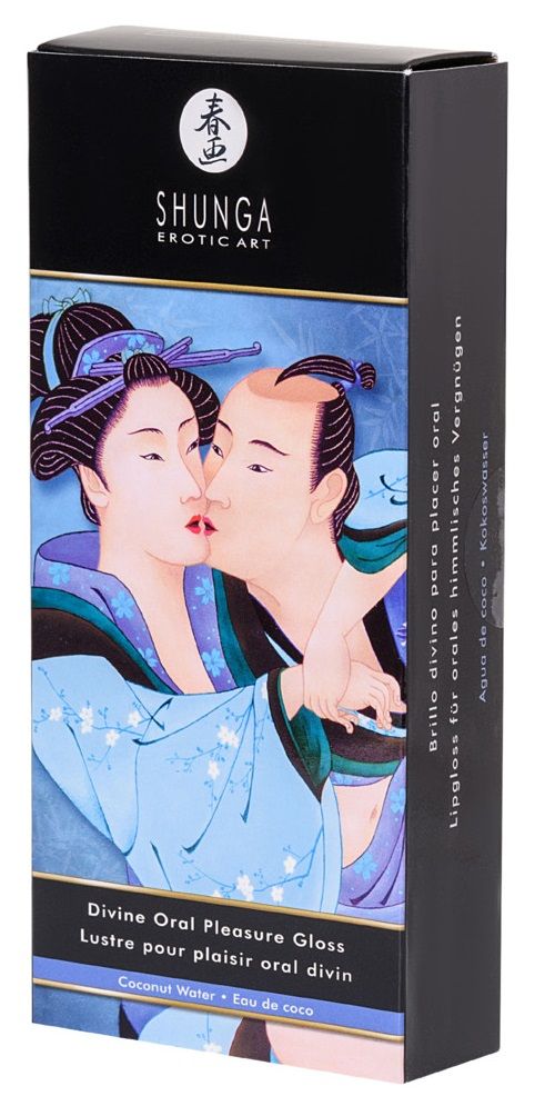 Возбуждающий блеск для губ с ароматом кокоса "Божественное удовольствие" - 10 мл. 6