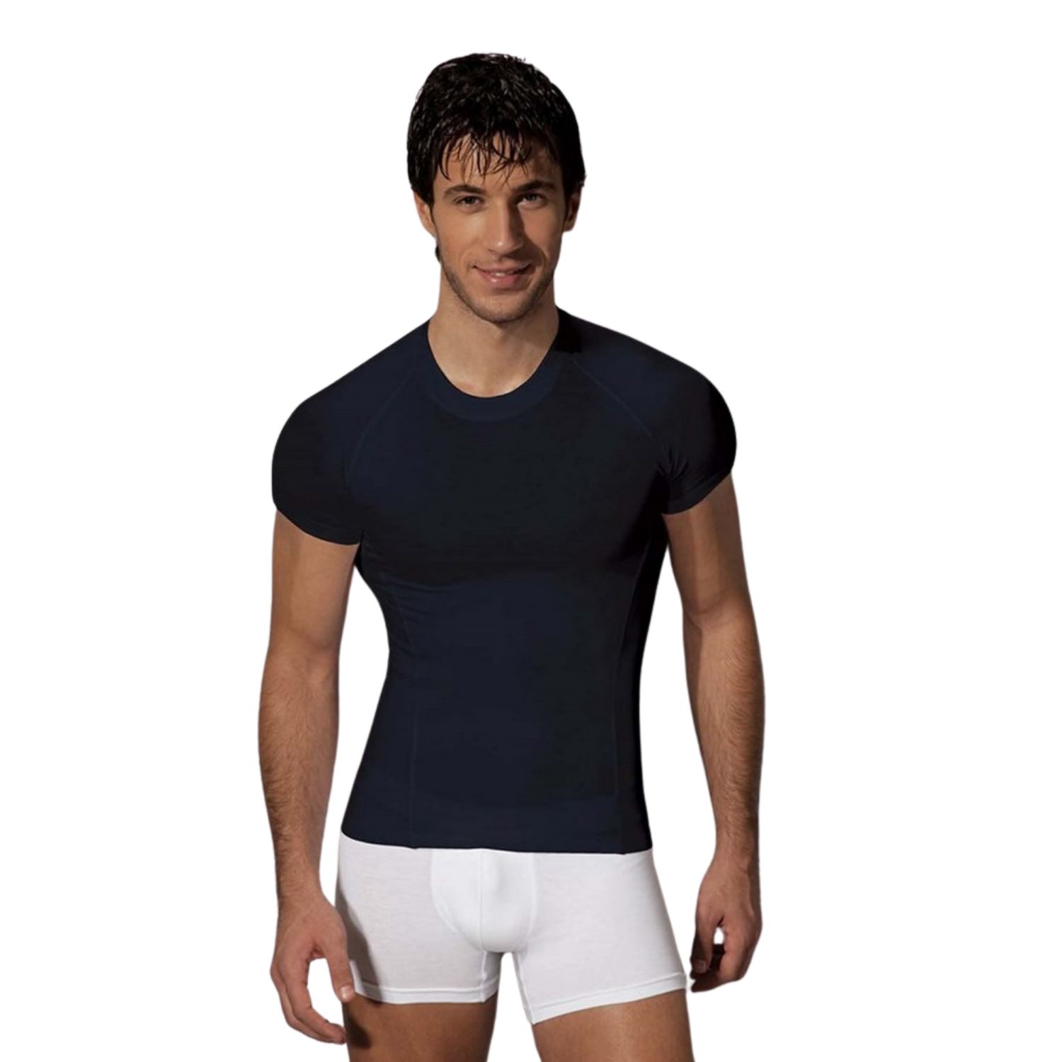 Футболка из хлопково-модальной ткани Doreanse Essentials 9