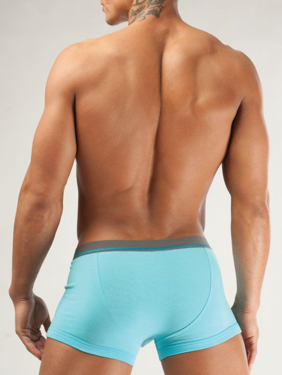 Мужские трусы-боксеры с шелковистой резинкой 2