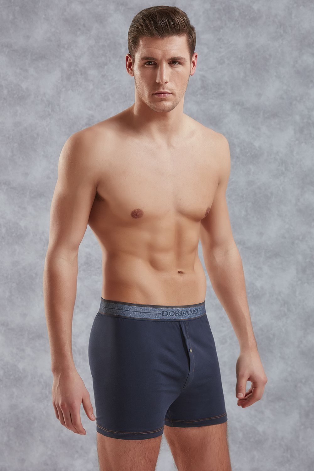Мужские трикотажные трусы-шорты Doreanse Black Jeans 1
