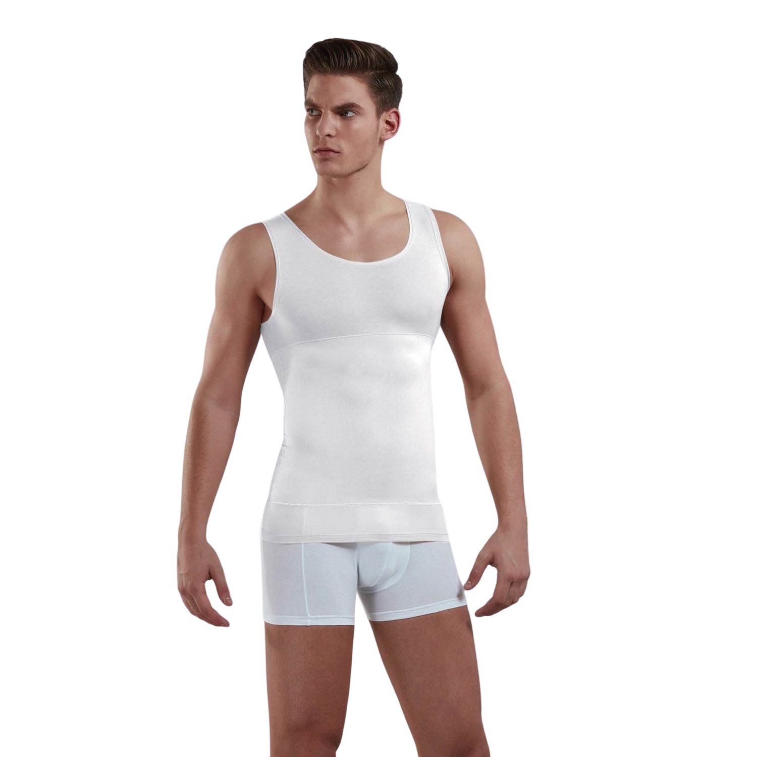 Мужская утягивающая +size майка-корсет Doreanse Shape 5
