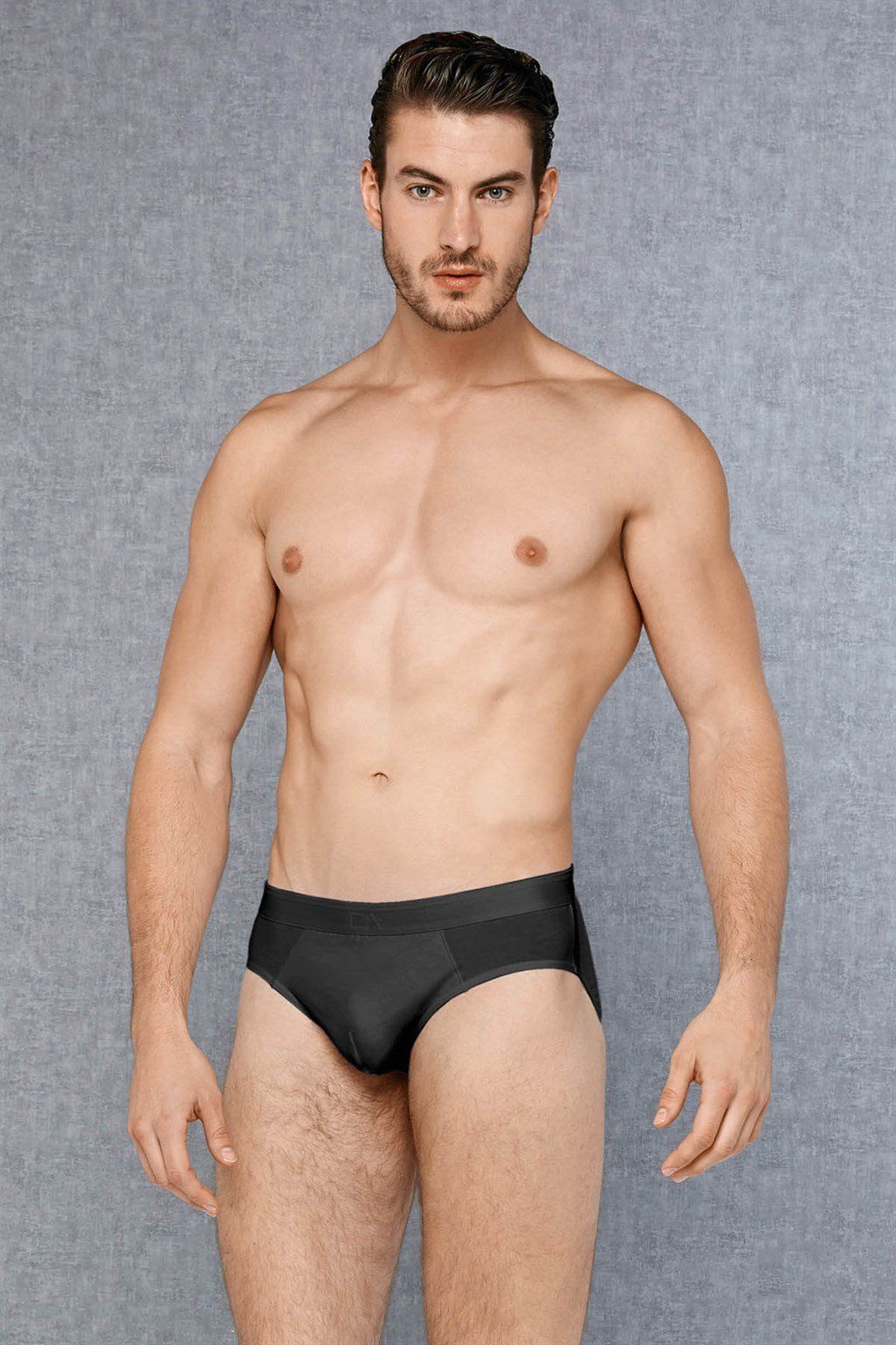 Набор из 3 трусов-брифов Doreanse Basic Cotton: темно-серые, бордовые, темно-синие 5