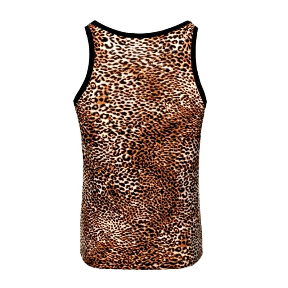 Мужская майка с леопардовым принтом 2