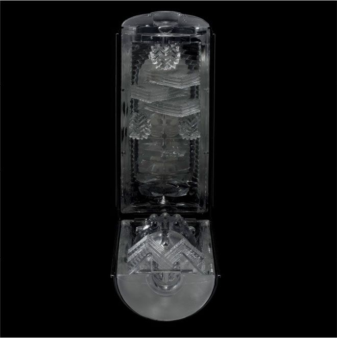 Чёрный мастурбатор FLIP HOLE BLACK 3