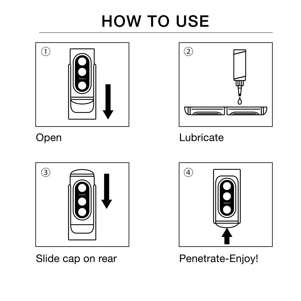 Чёрный мастурбатор FLIP HOLE BLACK 5