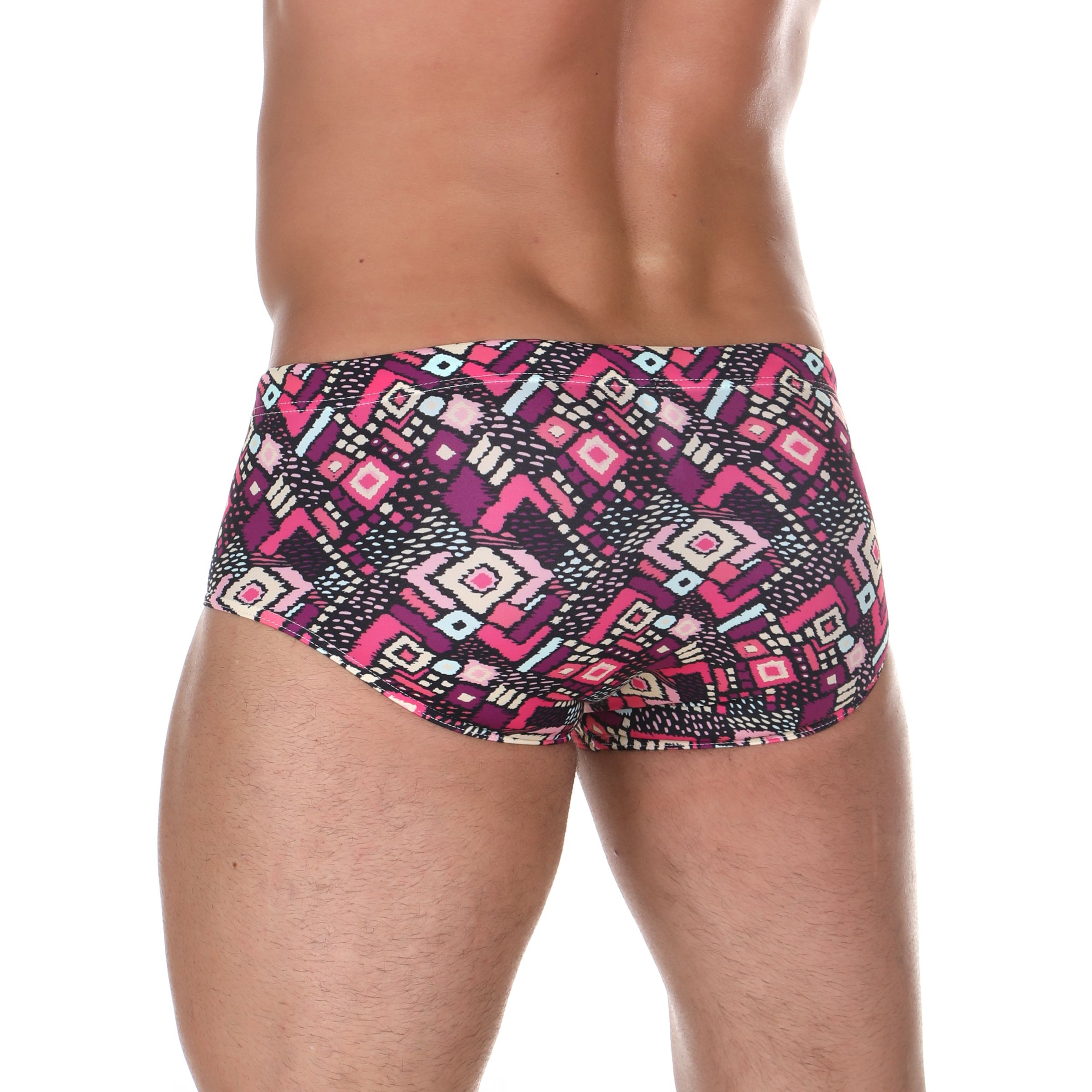 Мужские плавки с геометрическим принтом Dorenase 2