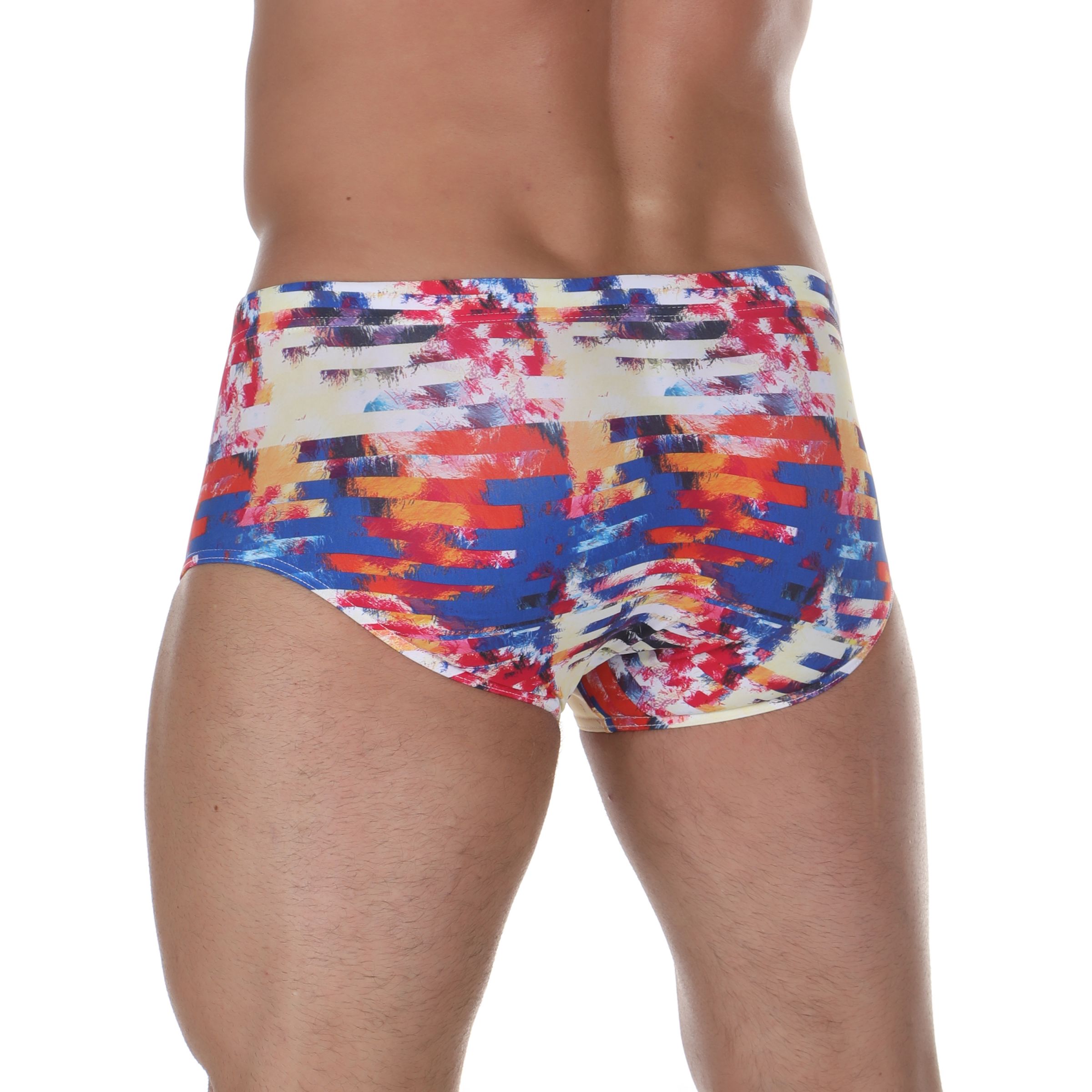 Мужские плавки с разноцветным принтом Dorenase 3