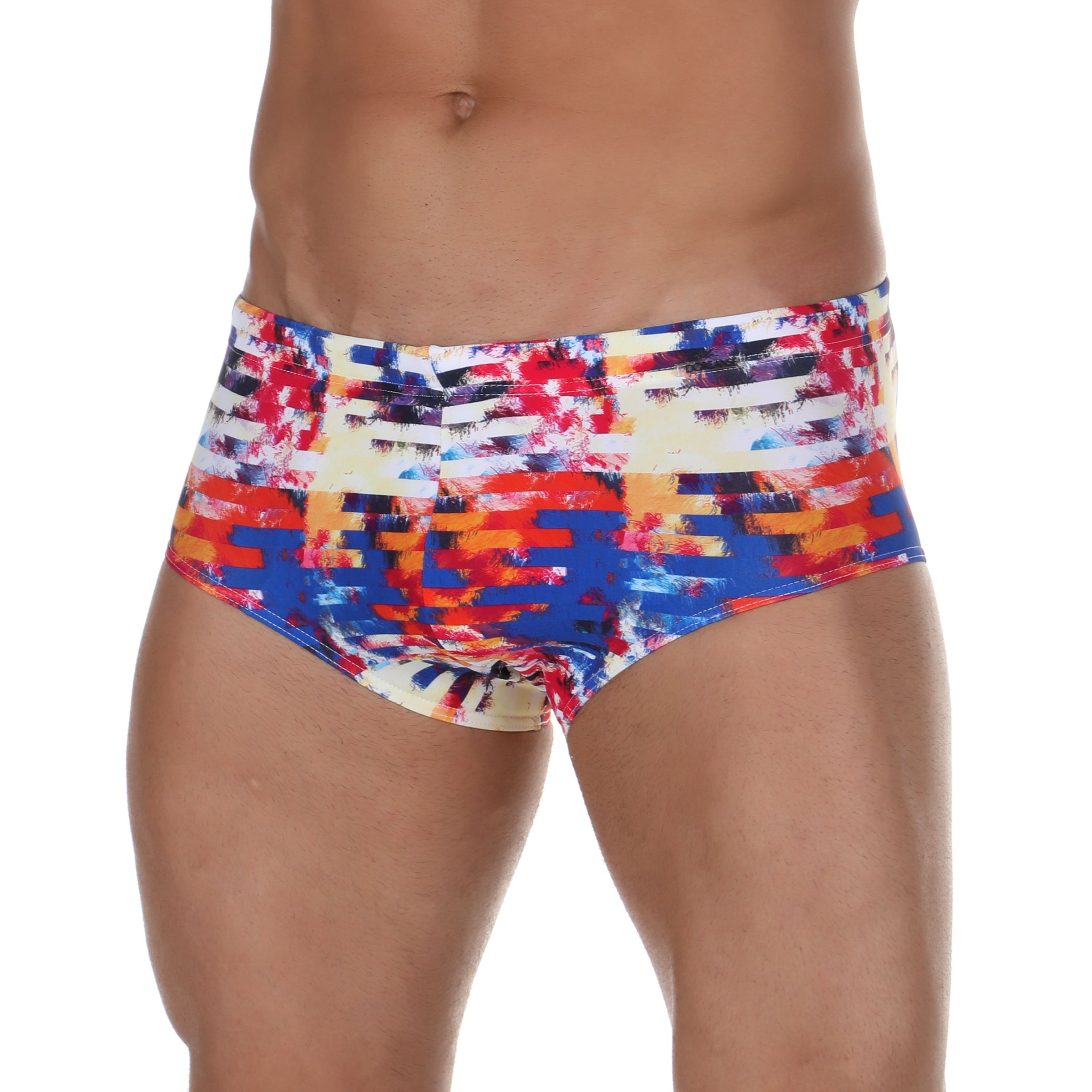 Мужские плавки с разноцветным принтом Dorenase 2