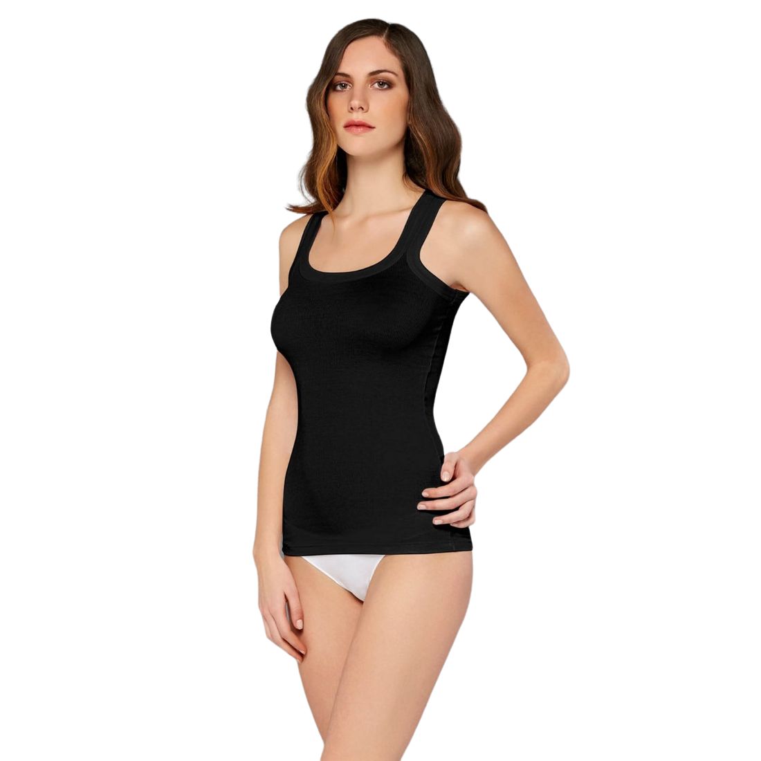 Майка в мелкий рубчик Doreanse Ribbed Modal 1