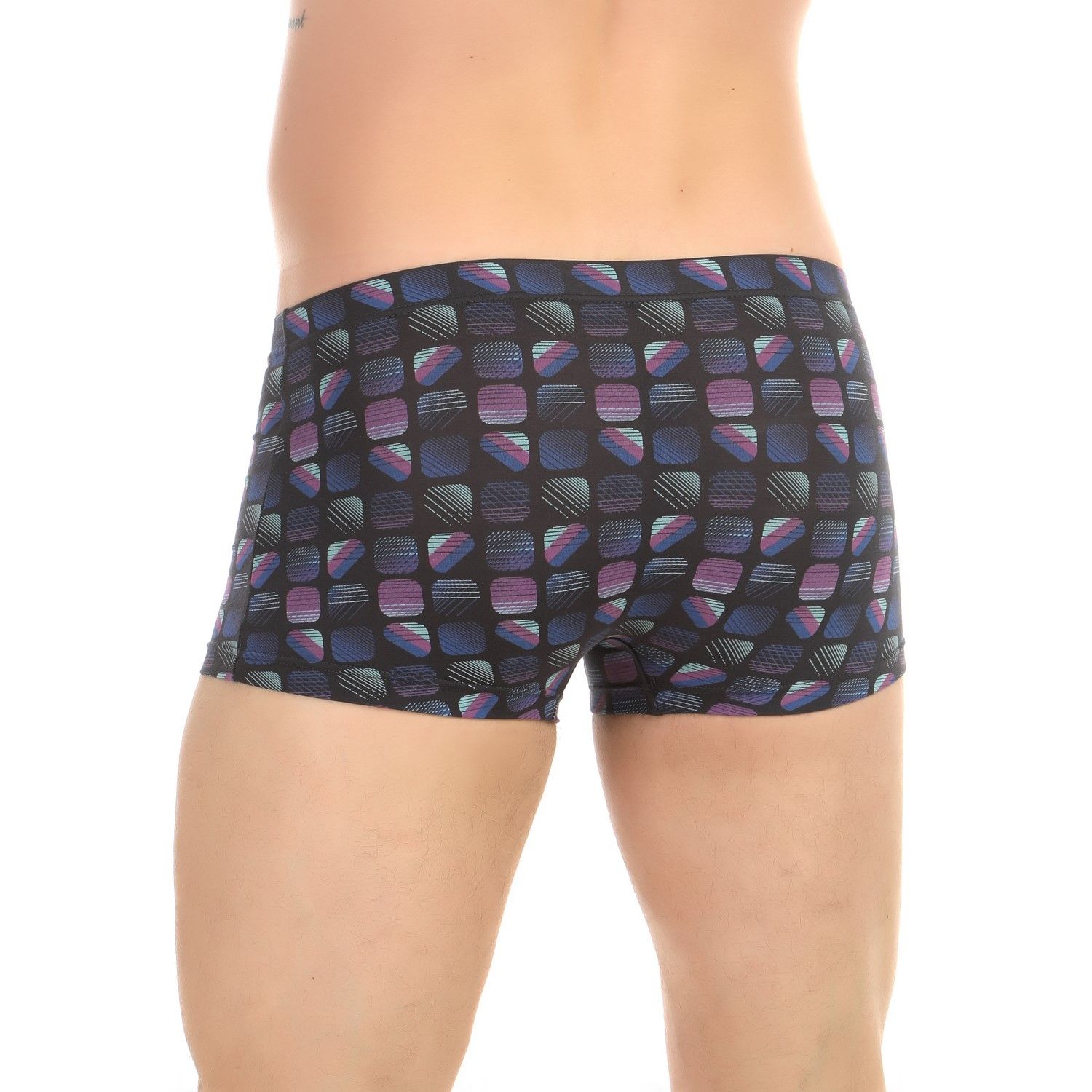 Набор из 3 мужских трусов-боксеров с принтом 5