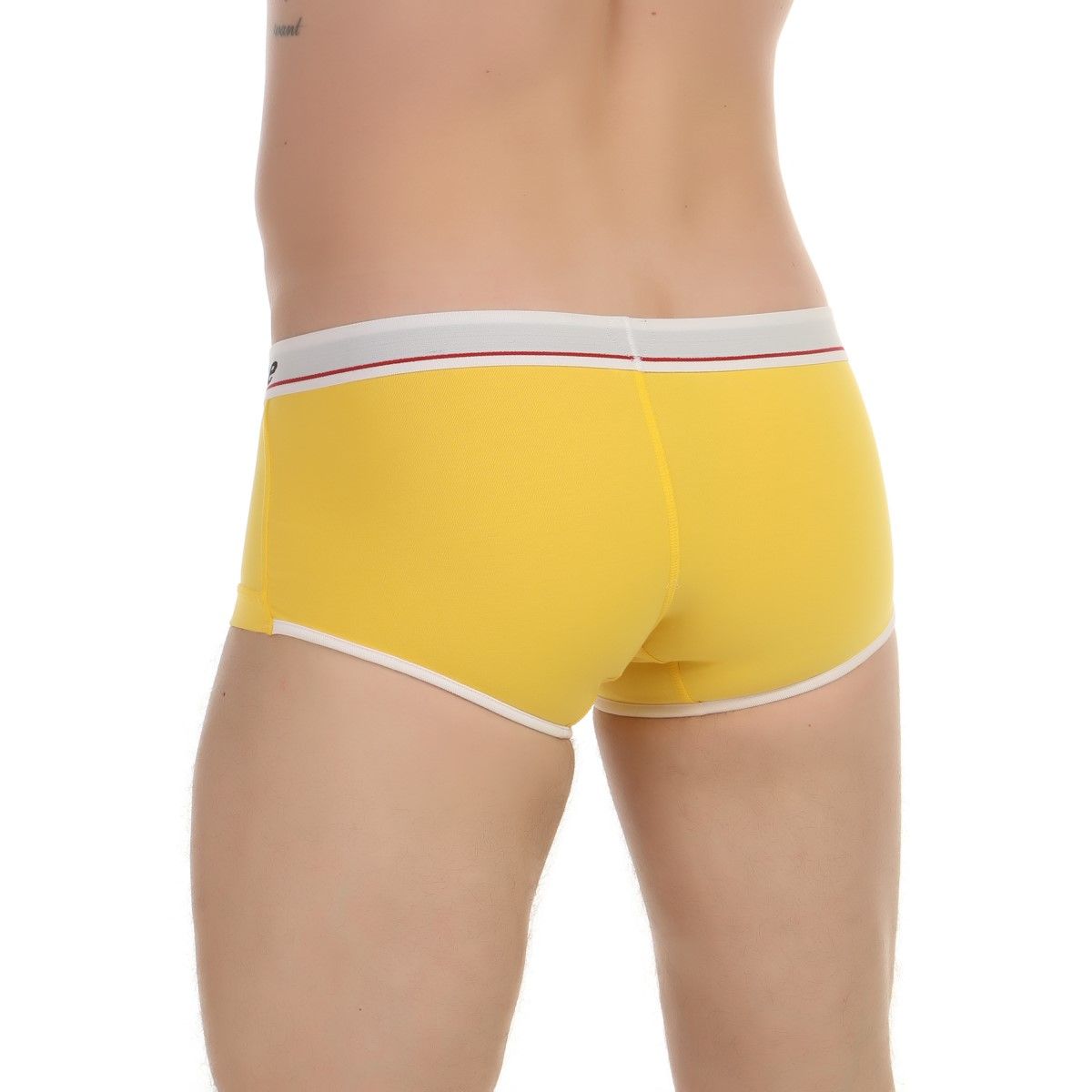Желтые трусы-хипсы с контрастной отделкой Movere 2