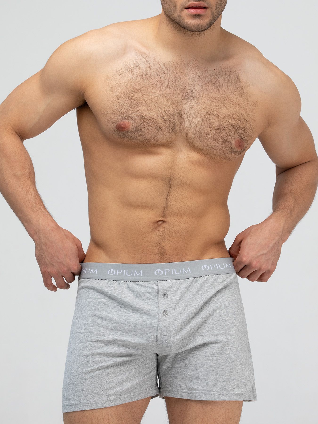 Мужские трусы-шорты с пуговицами 1