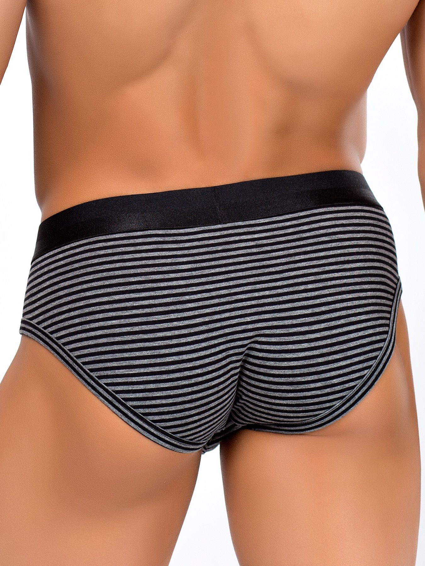 Мужские трусы-слипы в полоску 2