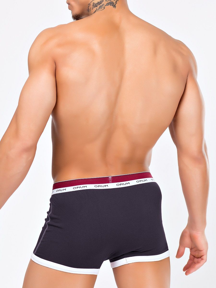 Яркие мужские боксеры с контрастным кантом 6