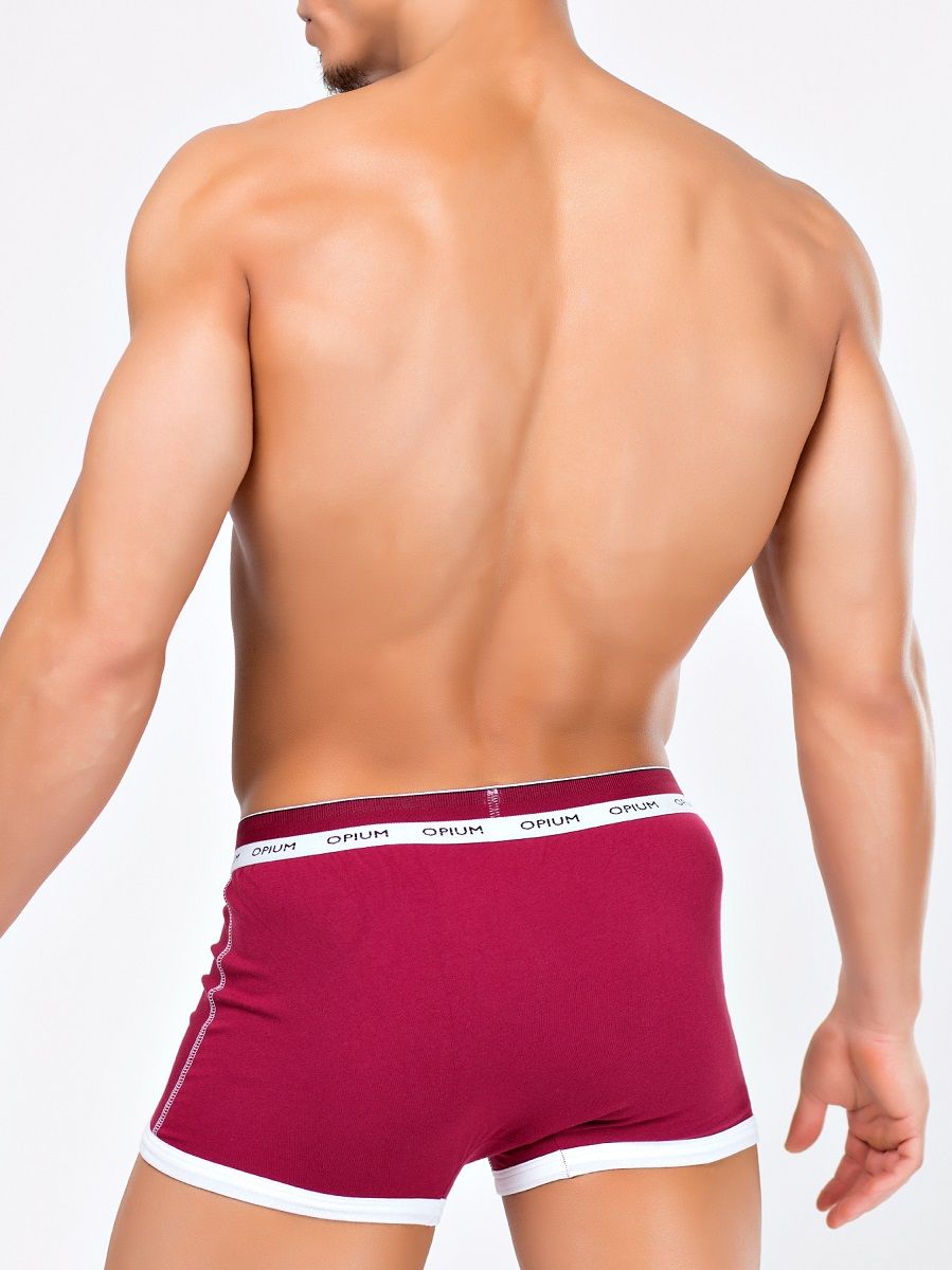 Яркие мужские боксеры с контрастным кантом 3