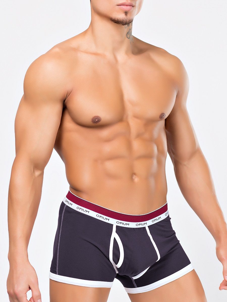 Яркие мужские боксеры с контрастным кантом 5
