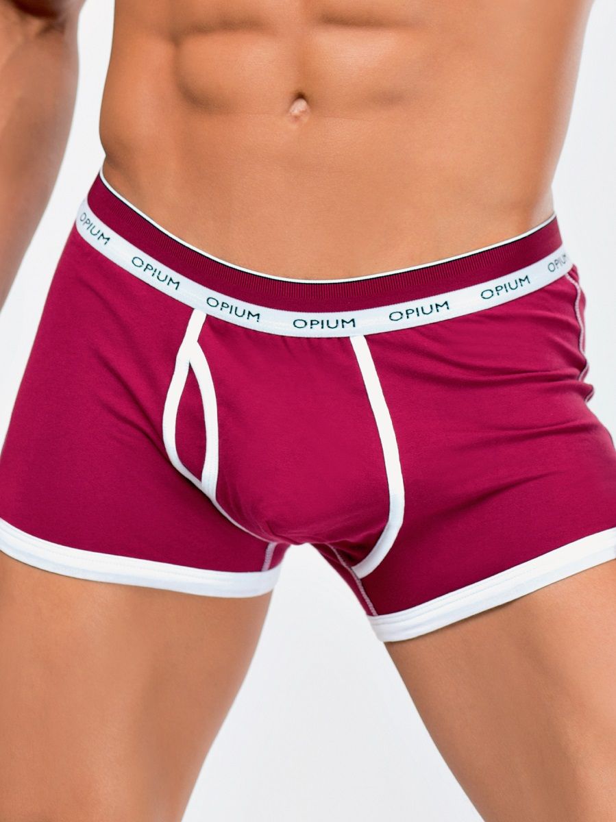 Яркие мужские боксеры с контрастным кантом 1