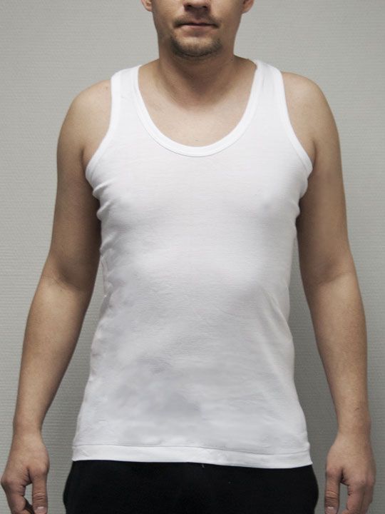 Мужская майка +size Gentlemen 1