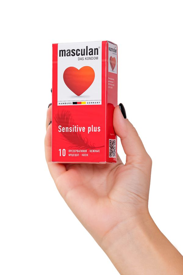 Презервативы Masculan Sensitive plus - 10 шт. 4