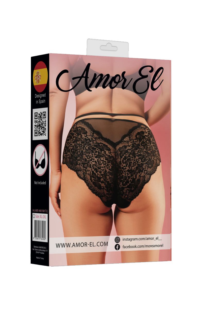 Трусики с декоративной резинкой на талии 5