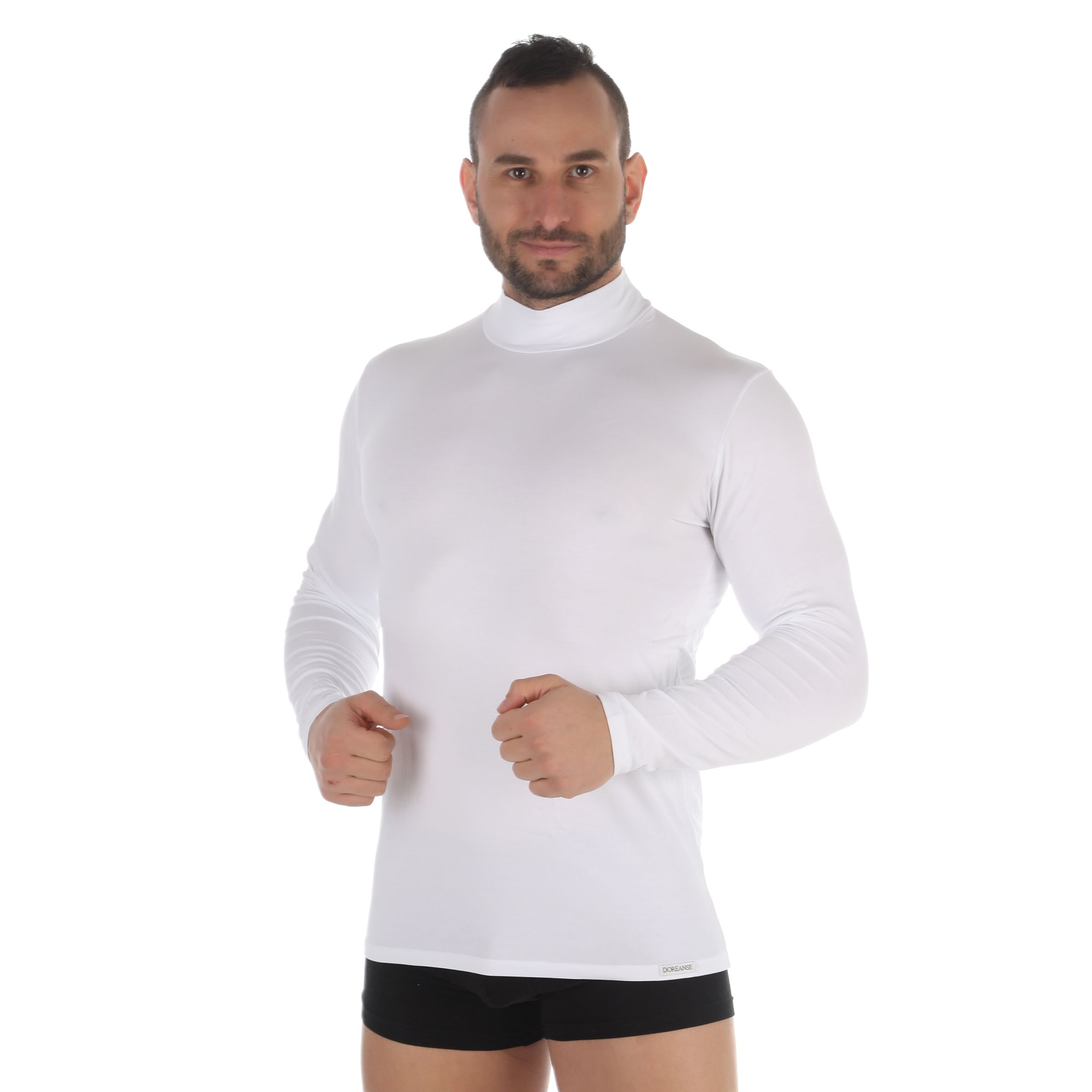 Лонгслив с воротником-стойкой Doreanse Modal Basic 3