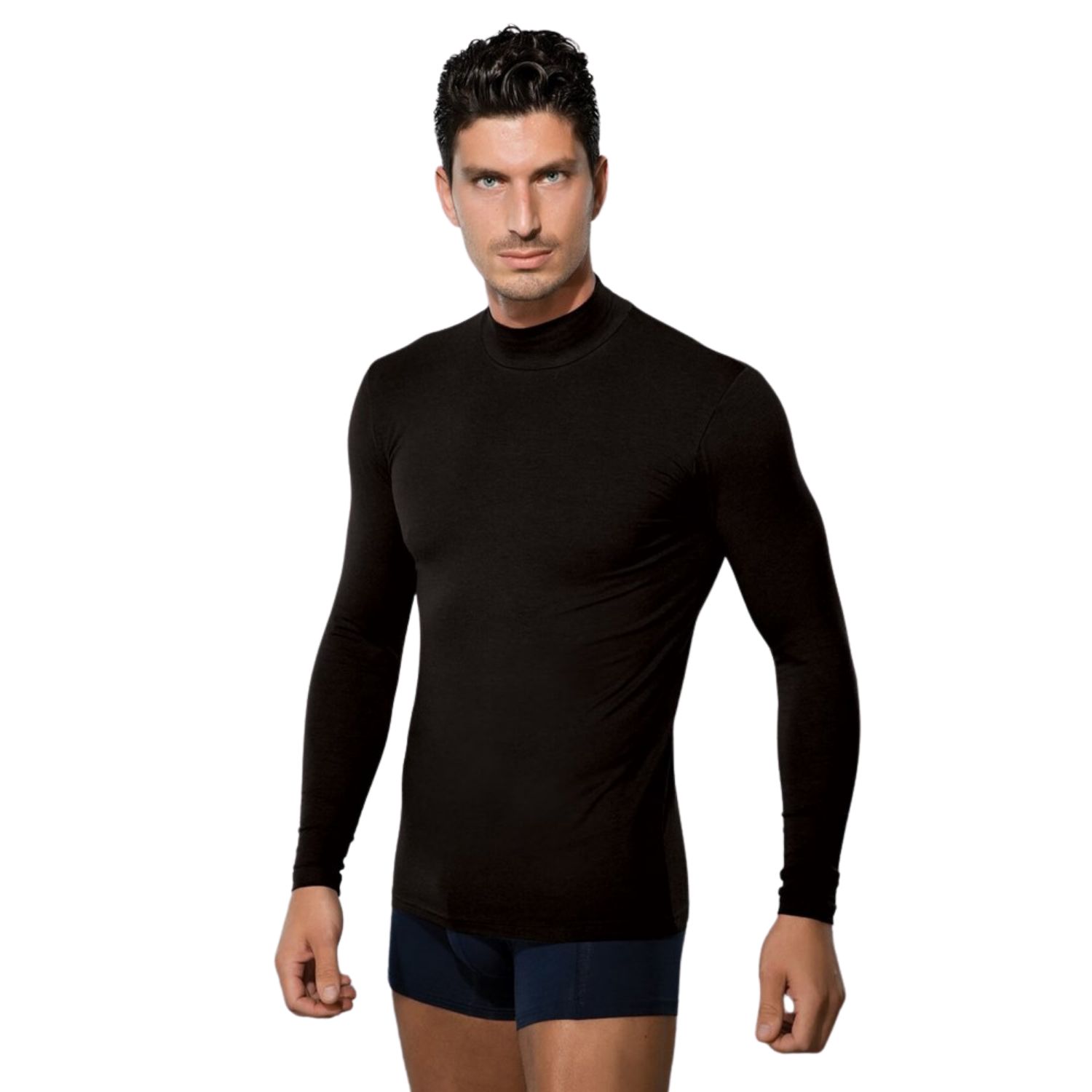 Лонгслив с воротником-стойкой Doreanse Modal Basic 5