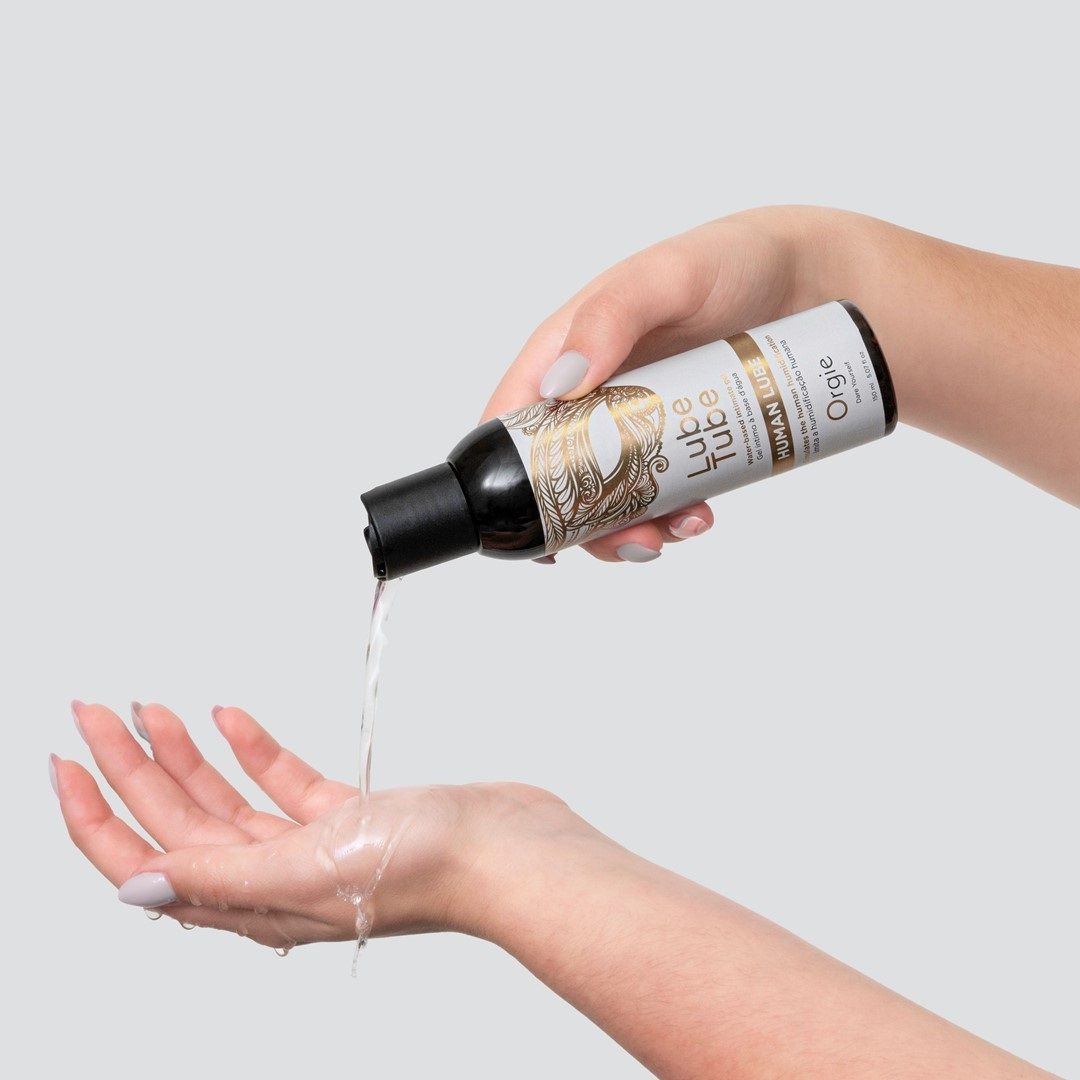 Интимный гель на водной основе Lube Tube Human Lube - 150 мл. 3