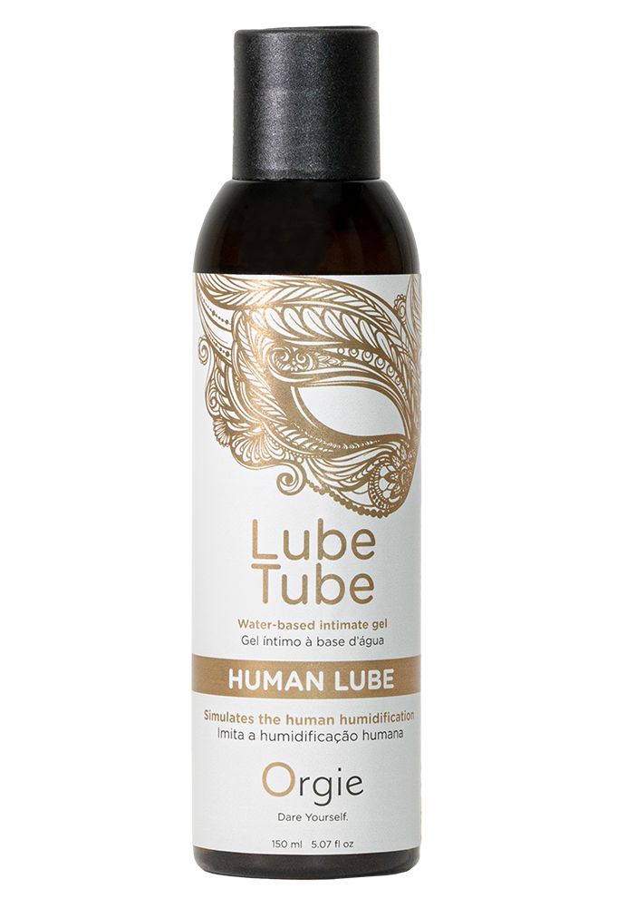 Интимный гель на водной основе Lube Tube Human Lube - 150 мл. 1