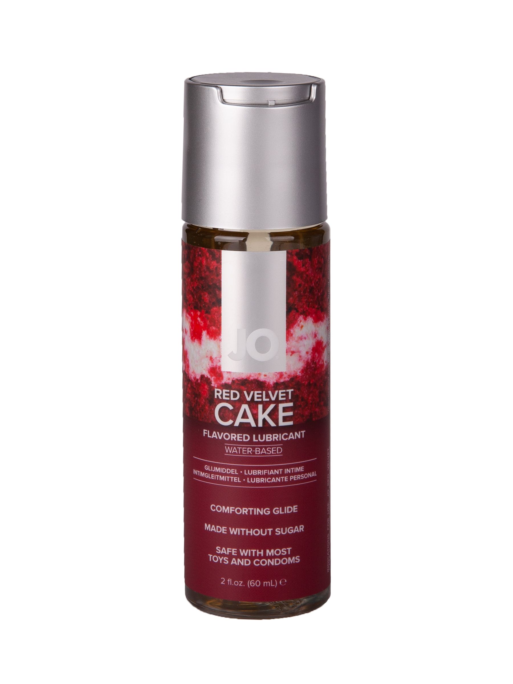 Лубрикант на водной основе JO H2O Red Velvet Cake Flavored Lubricant - 60 мл. 2