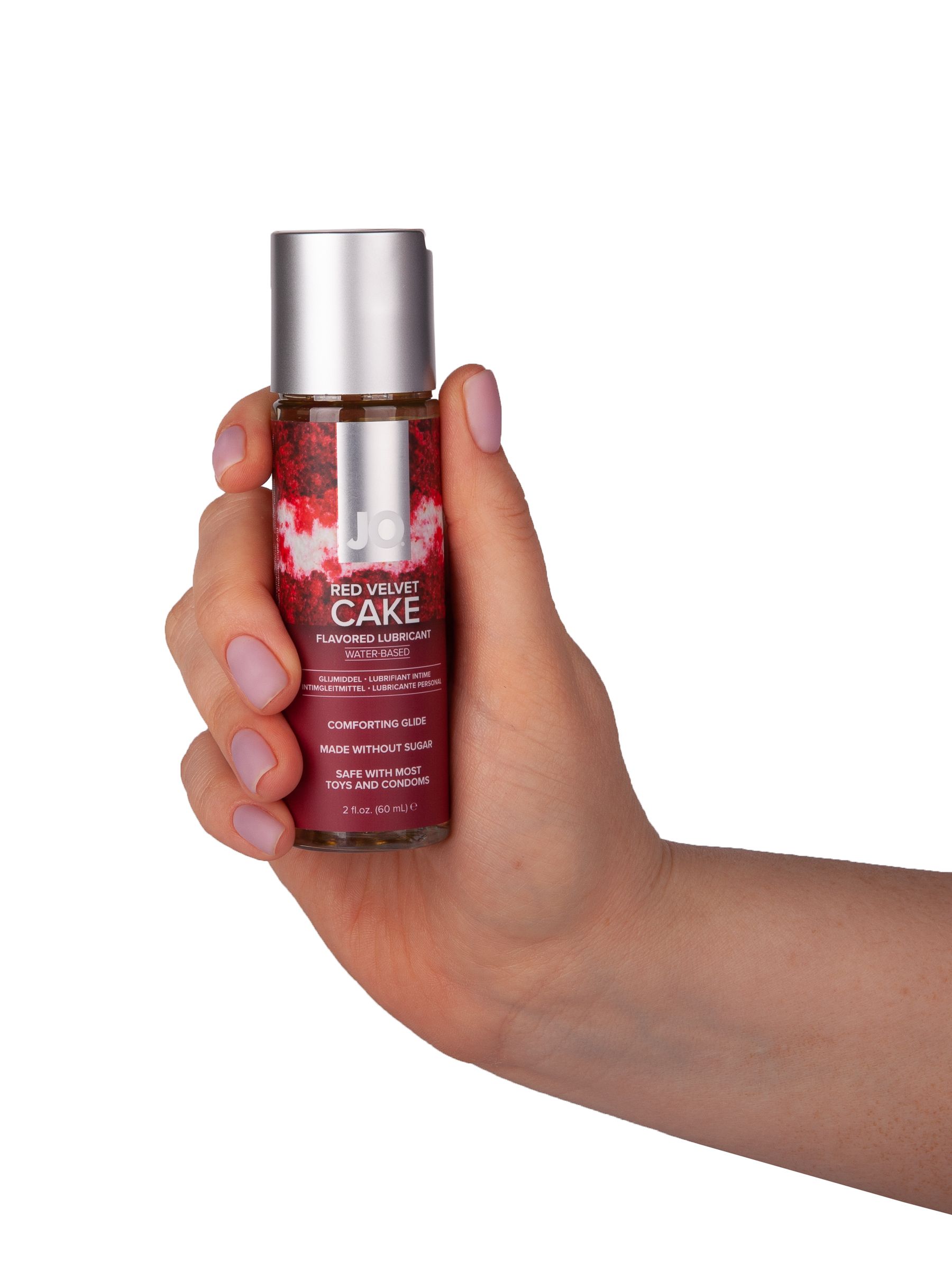 Лубрикант на водной основе JO H2O Red Velvet Cake Flavored Lubricant - 60 мл. 5